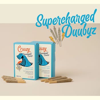 Cruuzy - Supercharged Duubyz Sativa */ - Supercharged Duubyz Sativa 3x0.5g Rosin